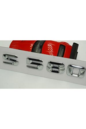 Benz S580 Maybach Bagaj Krom Metal 3m 3d Yazı Logo