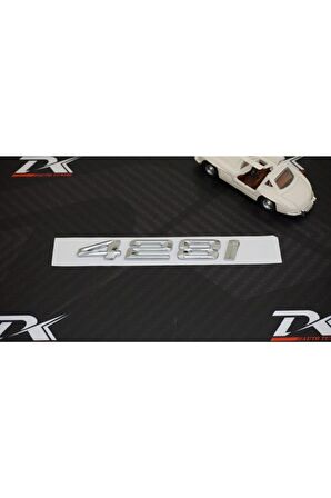 Bmw 428i Bagaj Krom Metal 3m 3d Yazı Logo