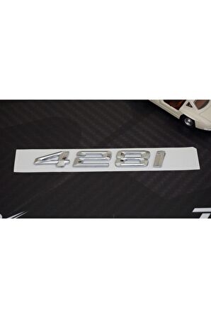Bmw 428i Bagaj Krom Metal 3m 3d Yazı Logo