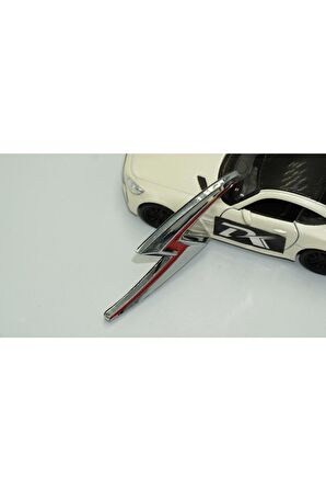 Nissan Sivia S14 S15 Ön Kaput 3m 3d Krom Metal Logo Amblem