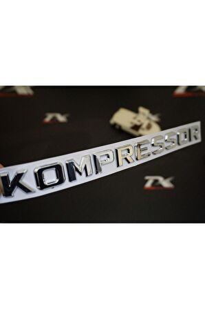 Kompressor 3m 3d Abs Bagaj Yazı Logo Orjinal Ürün