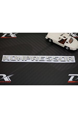 Kompressor 3m 3d Abs Bagaj Yazı Logo Orjinal Ürün