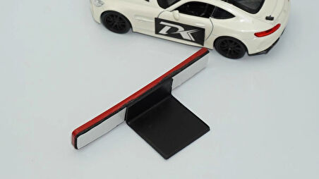 DK Tuning Quattro Kırmızı Ön Panjur Logo Amblem Audi İle Uyumlu