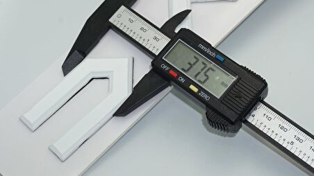 Dk Tuning Dacia Yeni Nesil Bagaj 3m 3d Beyaz Abs Yazı Logo