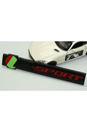 Jaguar R Sport 3m 3d Bagaj Siyah Metal Logo Arma