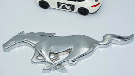 DK Tuning Ford Ranger Koşan At Bagaj Krom Metal Logo