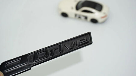 DK Tuning eDrive Bagaj Mat Siyah 11cm Yeni Nesil Yazı Bmw İle Uyumlu