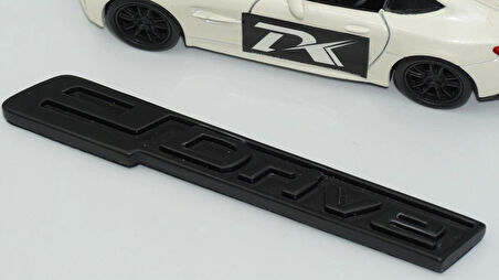 DK Tuning eDrive Bagaj Mat Siyah 11cm Yeni Nesil Yazı Bmw İle Uyumlu