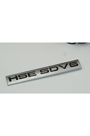Land Rover Range Rover Sport Hse Sdv6 Bagaj Gri Metal Logo Amblem