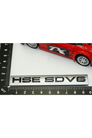 Land Rover Range Rover Sport Hse Sdv6 Bagaj Gri Metal Logo Amblem