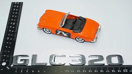 DK Tuning GLC 320 Bagaj Krom ABS Yazı Logo Benz İle Uyumlu