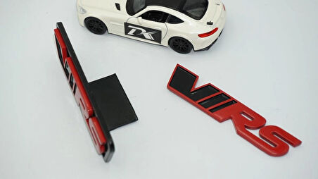 DK Tuning Skoda VRS Ön Panjur Bagaj Kırmızı Siyah Logo Arma Seti