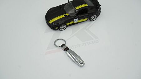 Nissan Logo Su Damlası Model Stil Deri Metal Anahtarlık