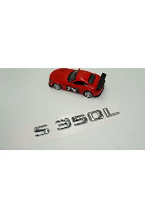 S350l Bagaj Krom Metal 3m 3d Yazı Logo