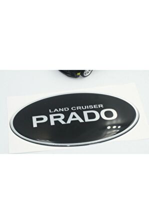 Land Cruiser Prado Logo Damla Silikon Bagaj Logo Amblem Arma