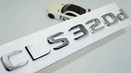 DK Tuning CLS320d Bagaj Krom ABS 3M 3D Yazı Logo Benz İle Uyumlu