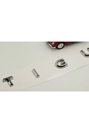 Volkswagen Tiguan Uyumlu  Yeni Nesil Bagaj Yazı Logo Krom Siyah Abs Orjinal Ürün