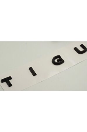 Volkswagen Tiguan Yeni Nesil Bagaj Yazı Logo Krom Siyah Abs