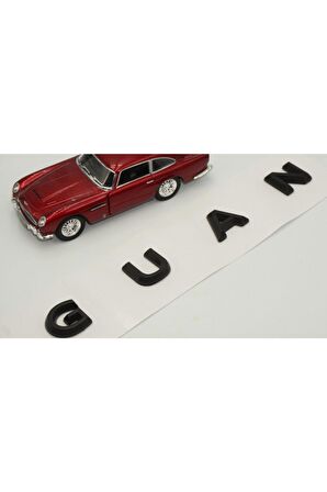 Volkswagen Tiguan Yeni Nesil Bagaj Yazı Logo Krom Siyah Abs