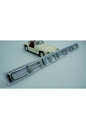 Camaro Metal Bagaj 3m 3d Yazı Logo Arma