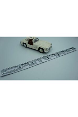 Camaro Metal Bagaj 3m 3d Yazı Logo Arma