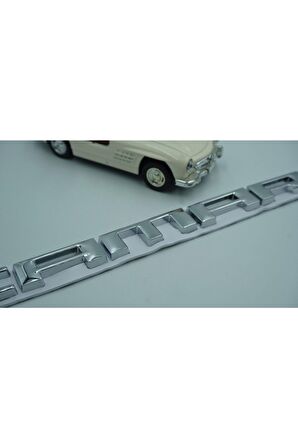 Camaro Metal Bagaj 3m 3d Yazı Logo Arma