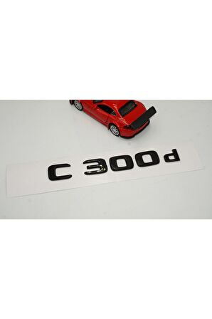 C 300d Bagaj Parlak Siyah Abs 3m 3d Yazı Logo