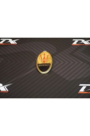 Quatrroporte Granturismo Ghibli Ön Kaput Logo Orjinal Ürün