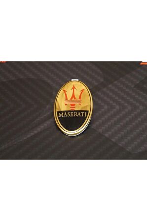 Quatrroporte Granturismo Ghibli Ön Kaput Logo Orjinal Ürün