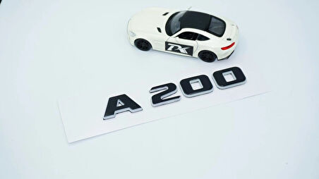 DK Tuning A 200 Bagaj Gri Siyah ABS Yazı Logo Benz İle Uyumlu