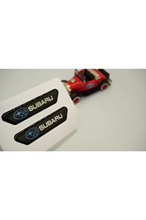 Subaru Logo Çamurluk Yanı Ve Ayna Metalize Damla Desen 3m Logo Arma