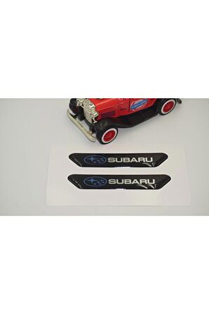 Subaru Logo Çamurluk Yanı Ve Ayna Metalize Damla Desen 3m Logo Arma