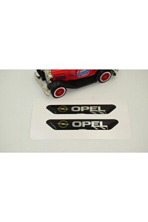 Opel Logo Çamurluk Yanı Ve Ayna Metalize Damla Desen 3m Logo Arma