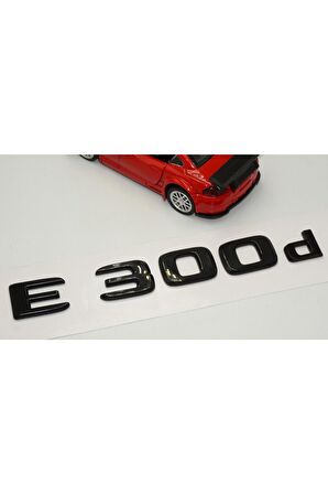 E 300d Bagaj Parlak Siyah Abs 3m 3d Yazı Logo