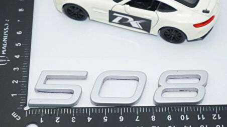 DK Tuning Peugeot 508 Ön Kaput 2022+ Gri ABS Logo Amblem