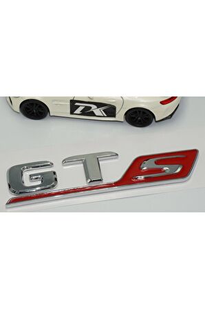 Dk Benz Gt S Kırmızı Krom Abs 3m 3d Bagaj Logo Amblem