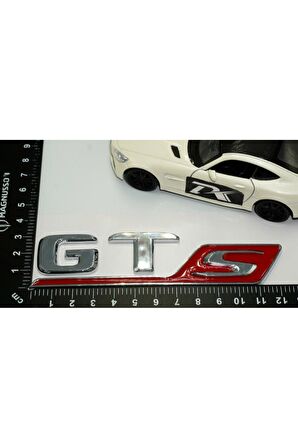 Dk Benz Gt S Kırmızı Krom Abs 3m 3d Bagaj Logo Amblem