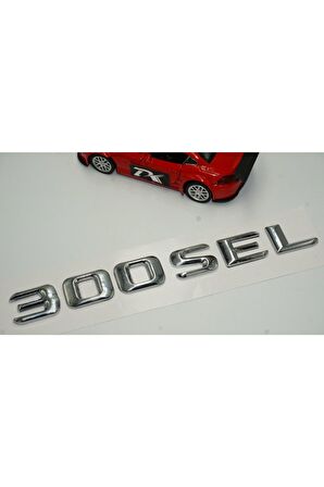 Benz 300 Sel Bagaj Krom Metal 3m 3d Yazı Logo