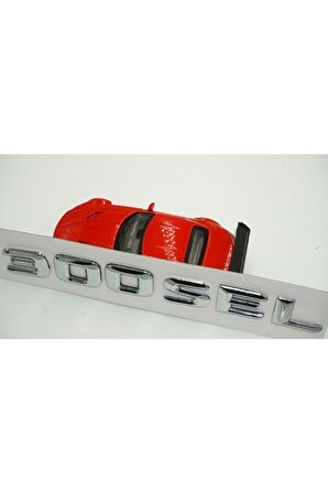 Benz 300 Sel Bagaj Krom Metal 3m 3d Yazı Logo