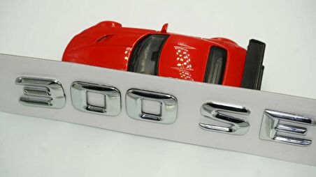 DK Tuning Benz 300 SE Bagaj Krom Metal 3M 3D Yazı Logo