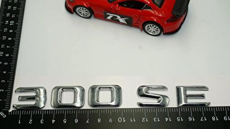 DK Tuning Benz 300 SE Bagaj Krom Metal 3M 3D Yazı Logo