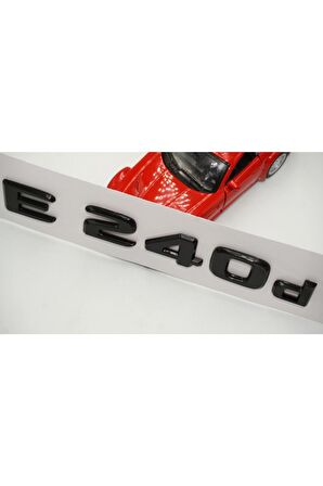 E 240d Bagaj Parlak Siyah Abs 3m 3d Yazı Logo