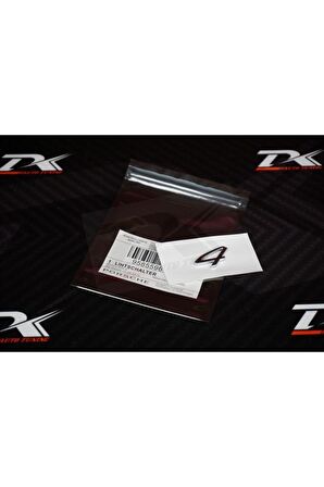 4 Bagaj Yazı Logo Orjinal Ürün