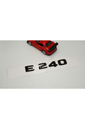E 240 Bagaj Parlak Siyah Abs 3m 3d Yazı Logo