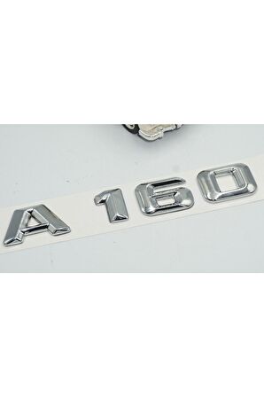 A 160 Bagaj Krom Metal 3m 3d Yazı Logo