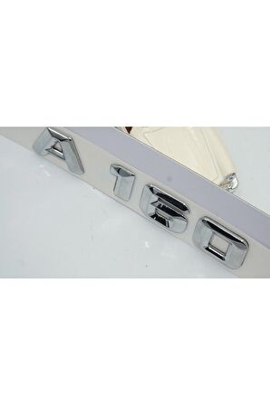 A 160 Bagaj Krom Metal 3m 3d Yazı Logo