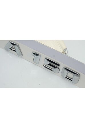 A 150 Bagaj Krom Metal 3m 3d Yazı Logo