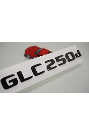 Glc 250d Bagaj Parlak Siyah Abs 3m 3d Yazı Logo