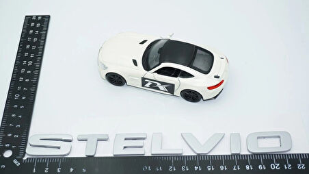 DK Tuning Alfa Romeo Stelvio Gri ABS 3M 3D Bagaj Yazı Logo Arma