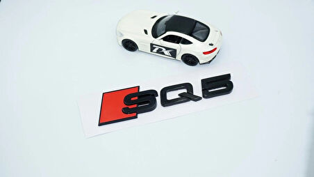 DK Tuning SQ5 Siyah ABS 3M 3D Bagaj Logo Audi İle Uyumlu
